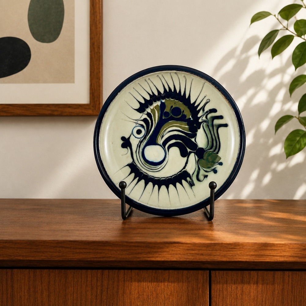 Vintage Kähler (HAK) Danish Ceramic Fish Dish
